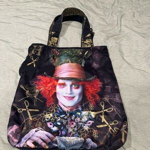 Disney Alice in Wonderland Tote - Black and Red